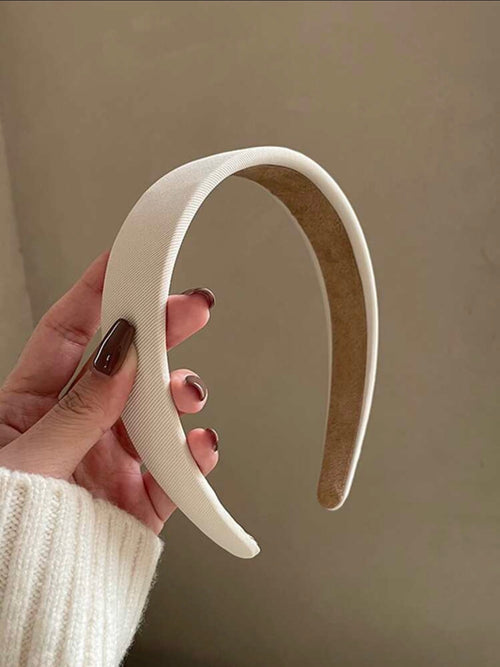 Cream head band